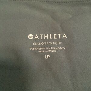 Athleta elation 7/8 crop large petite